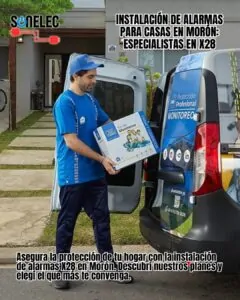 Instalación de alarmas para casa en Morón: especialistas en X28